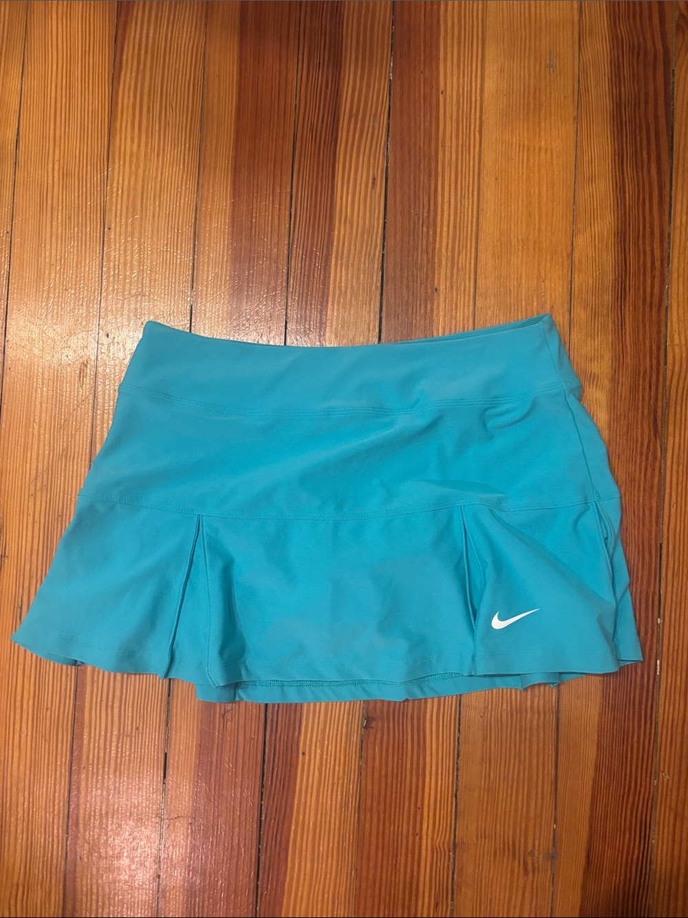 Nike Women's Teal Pleated Athletic Skort